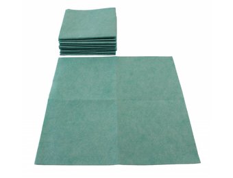 Viscose Vaatdoek Groen 10 st. 40 X 38 cm.