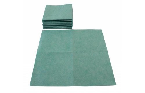 Viscose Vaatdoek Groen 40 X 38 cm. Set van 10 stuks Viscose Vaatdoek Groen 40 X 38 cm. Set van 10 stuks