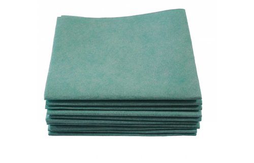 Viscose Vaatdoek Groen 40 X 38 cm. Set van 10 stuks Viscose Vaatdoek Groen 40 X 38 cm. Set van 10 stuks