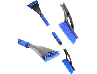 IJskrabber met Sneeuwborstel , telescopisch  tot 120 cm