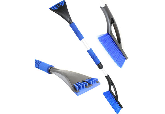 IJskrabber met Sneeuwborstel , telescopisch  tot 120 cm