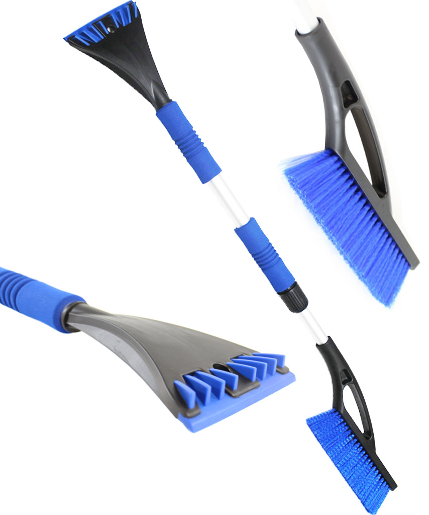 IJskrabber met Sneeuwborstel , telescopisch tot 120 cm IJskrabber met Sneeuwborstel , telescopisch tot 120 cm