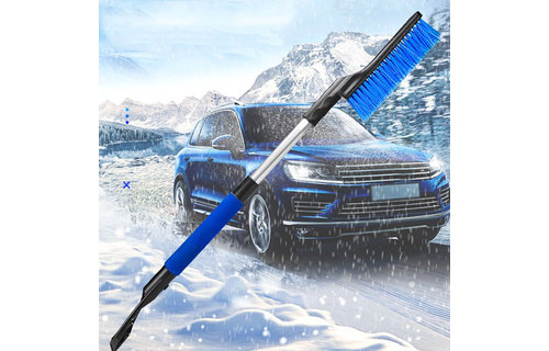 IJskrabber met Sneeuwborstel , telescopisch  tot 120 cm