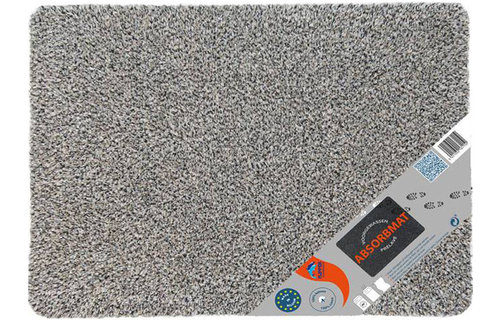 Wasbare droogloopmat Beige 70 x 125 cm.