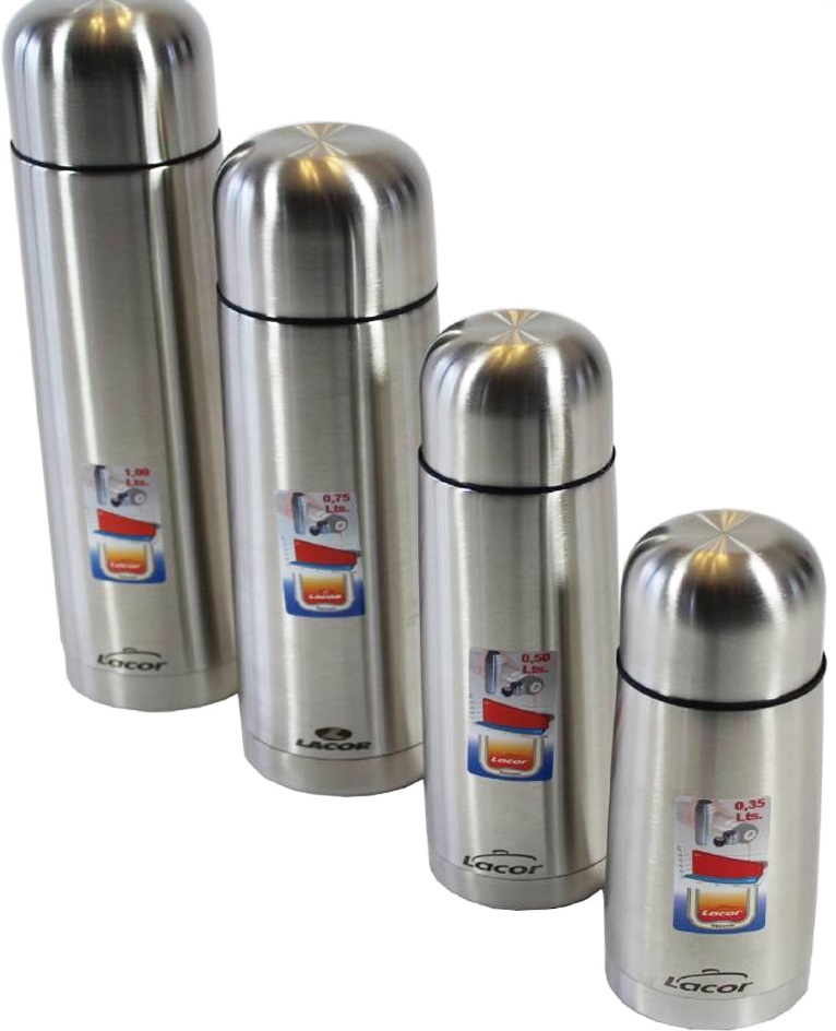 Inox Thermos rond 18/10 Inox Thermos rond 18/10