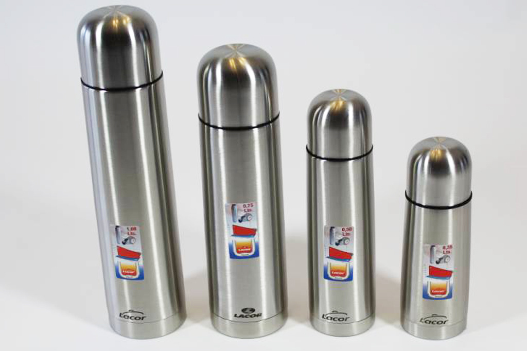 Inox Thermos rond 18/10 Inox Thermos rond 18/10