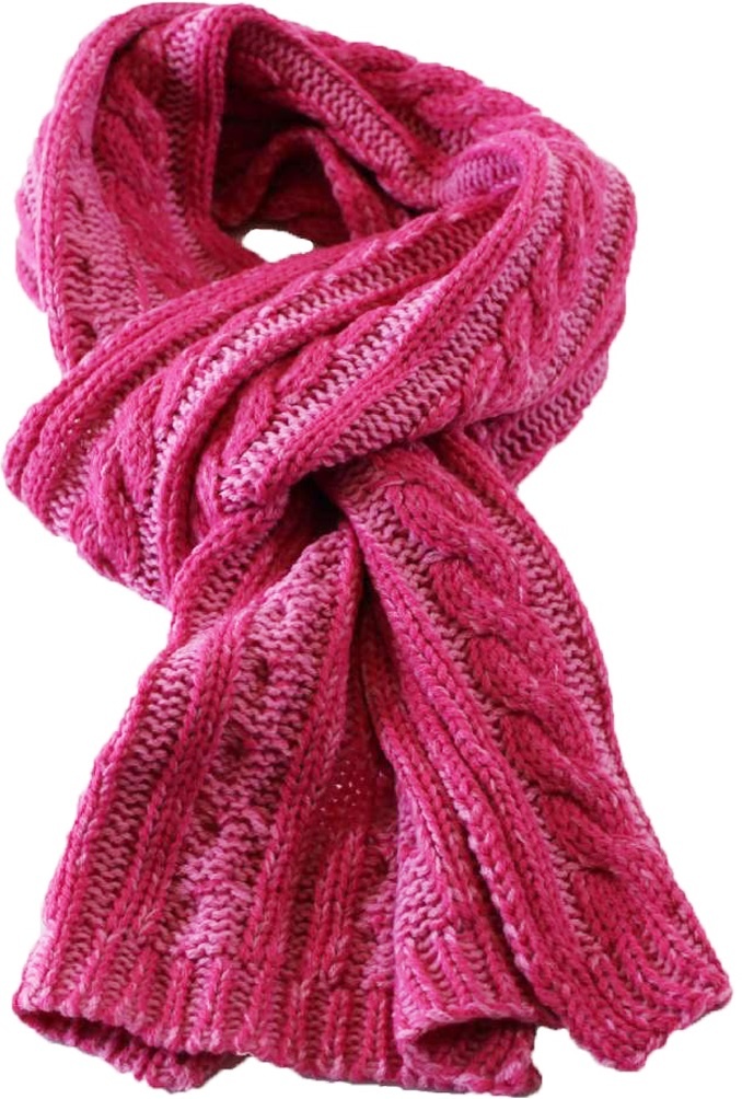 Sjaal gebreid kabel verschillende kleuren. Sjaal gebreid kabel verschillende kleuren.