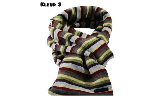 Sjaals Dames Dubbel gestreept verschillende Kleuren