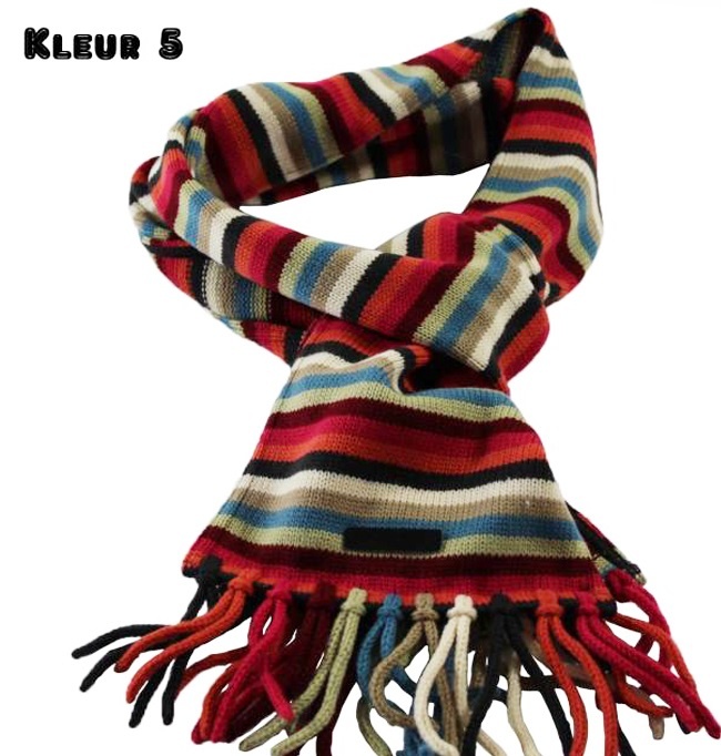 Sjaals Dames enkel gestreept verschillende Kleuren Sjaals Dames enkel gestreept verschillende Kleuren