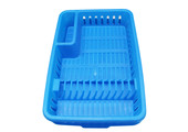 Afdruiprek met plateau  44 x 30 x 8 cm.