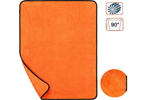 Microvezel Autodroogdoek  XL  65 x 90 cm  Oranje