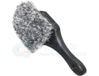 Professionele Velgenborstel  22 cm. -  Grijs