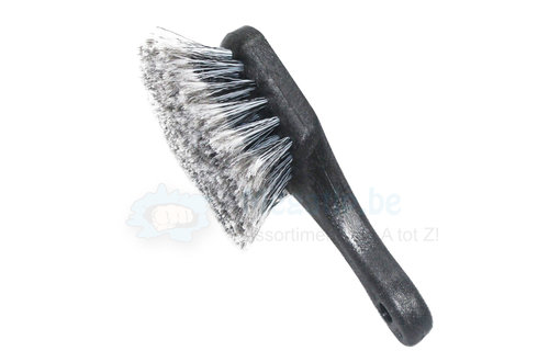 Professionele Velgenborstel  22 cm. -  Grijs