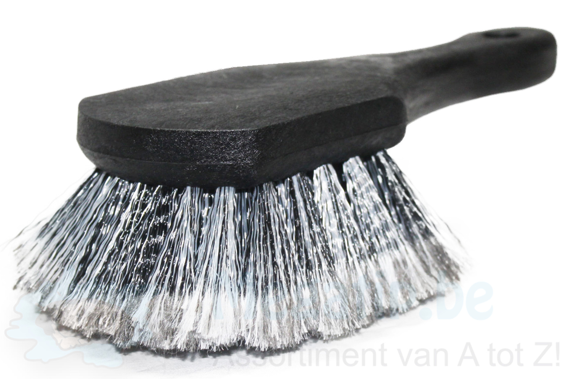 Professionele Velgenborstel  22 cm. -  Grijs