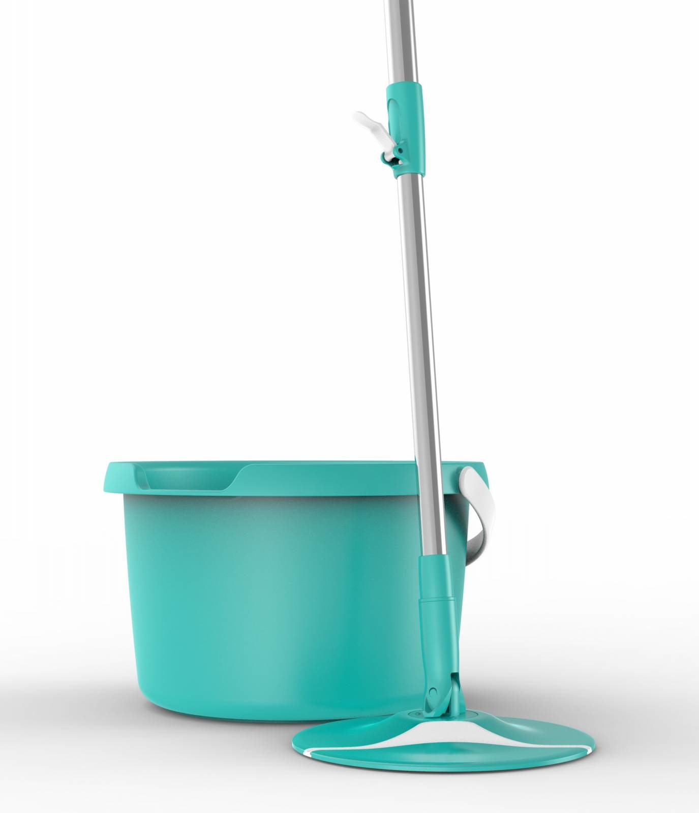 Spin & Flap Microvezel Mop  - turquoise