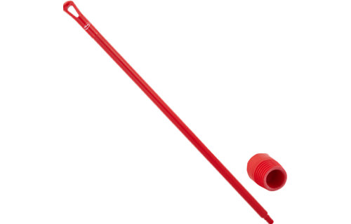 Hygiënische steel ultra 1,50 meter Rood