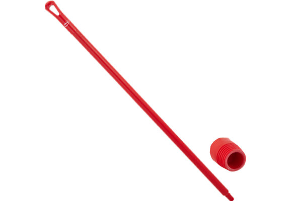 Hygiënische steel ultra 1,50 meter Rood