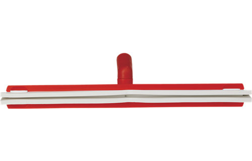 Draaibare vloertrekker 40 cm. met cassette  Rood