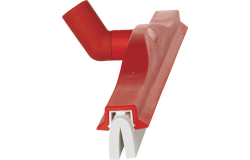 Draaibare vloertrekker 50 cm. met cassette  Rood