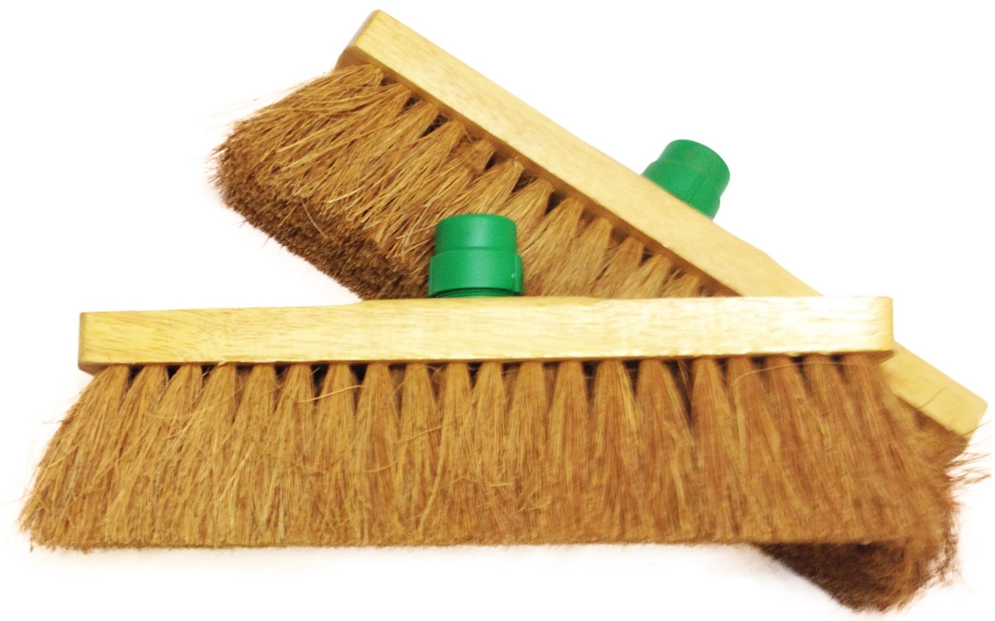 Keerborstel coco 33 cm met steelhouder