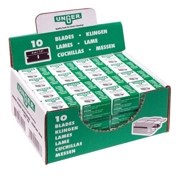 Reservemessen voor Glasschraper