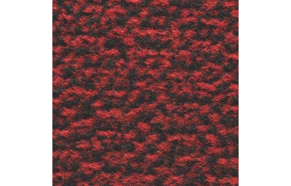 Schoonloopmat Mars 40 X 60 cm. Rood met boord Schoonloopmat Mars 40 X 60 cm. Rood met boord