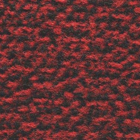 Schoonloopmat Mars 40 X 60 cm. Rood met boord