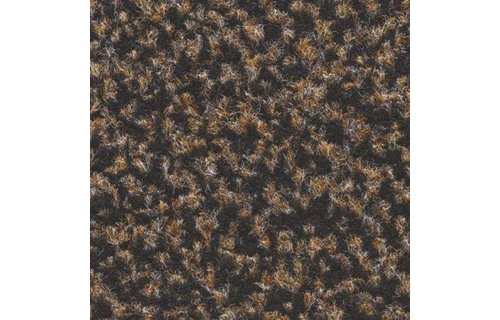 Schoonloopmat Mars 40 X 60 cm. Bruin met boord