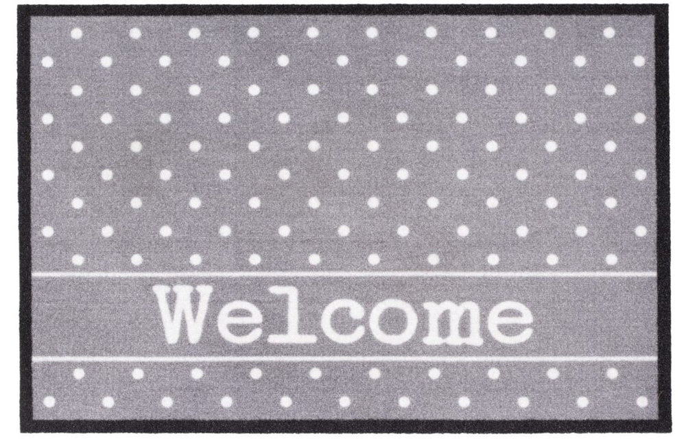 Schoonloopmat Welcome dots 40 x 60 cm Schoonloopmat Welcome dots 40 x 60 cm