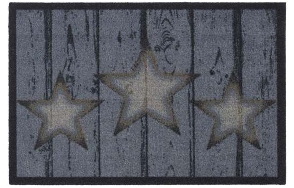 Schoonloopmat Woodwall stars 40 x 60 cm Schoonloopmat Woodwall stars 40 x 60 cm