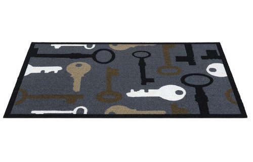 Schoonloopmat  keys  50 x 75 cm