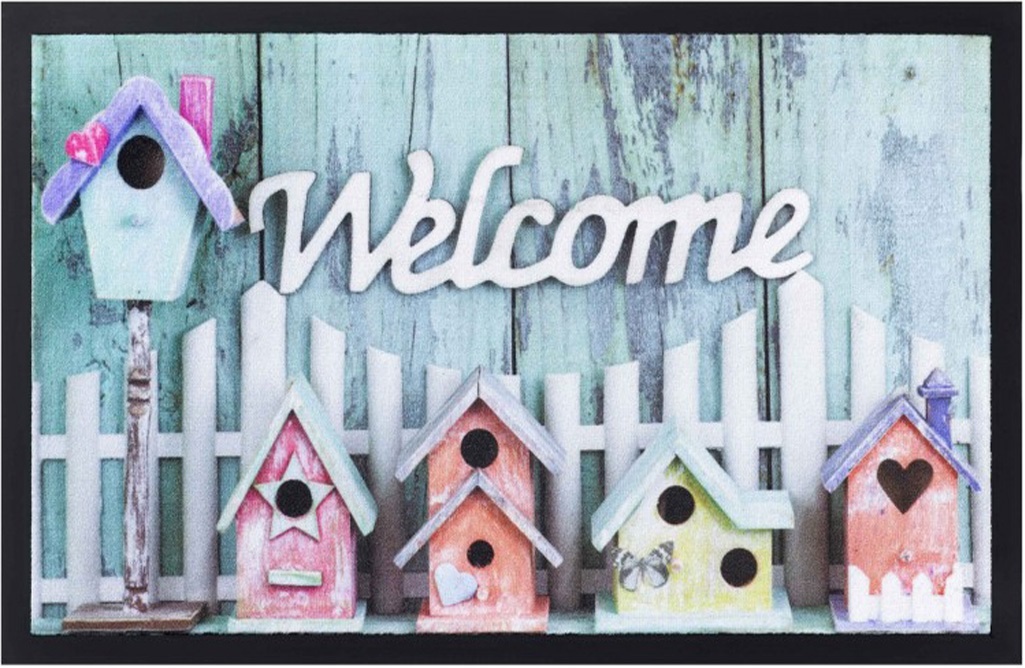 Schoonloopmat 45 x 75 cm -  Birdhouses