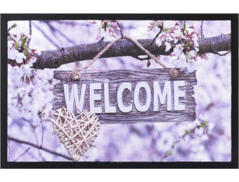 Schoonloopmat 45 x 75 cm -  Springflowers