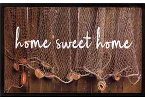 Schoonloopmat 45 x 75 cm -  Home Sweet Home