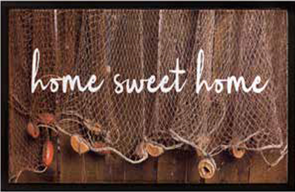 Schoonloopmat 45 x 75 cm -  Home Sweet Home Schoonloopmat 45 x 75 cm -  Home Sweet Home