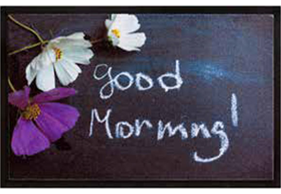 Schoonloopmat 45 x 75 cm -  Good Morning