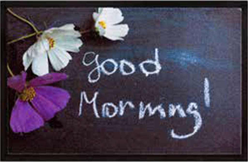 Schoonloopmat 45 x 75 cm -  Good Morning Schoonloopmat 45 x 75 cm -  Good Morning