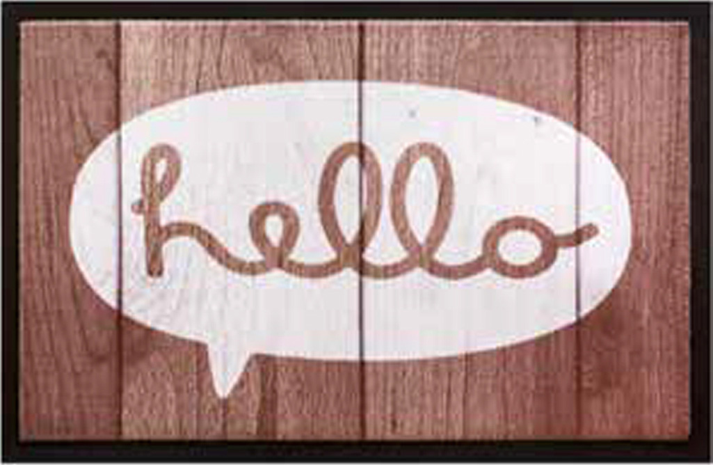 Schoonloopmat 45 x 75 cm -  Hello