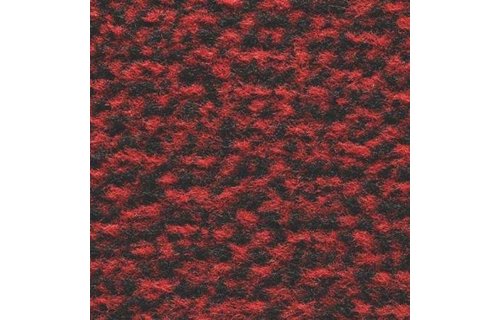 Schoonloopmat Mars 60 X 80 cm. Rood met boord