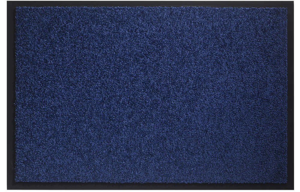 Wasbare schoonloopmat Cobalt Blauw 80x120 cm. Wasbare schoonloopmat Cobalt Blauw 80x120 cm.