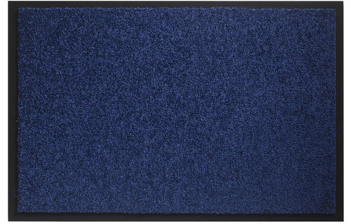 Wasbare schoonloopmat Cobalt Blauw 80x120 cm. Wasbare schoonloopmat Cobalt Blauw 80x120 cm.