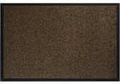Wasbare schoonloopmat Bruin / Teak 80x120 cm.