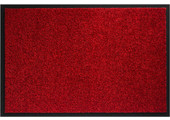 Wasbare schoonloopmat Rood  80x120 cm.