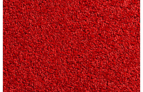 Wasbare schoonloopmat Rood  80x120 cm.