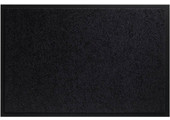 Wasbare schoonloopmat Zwart 80x120 cm.