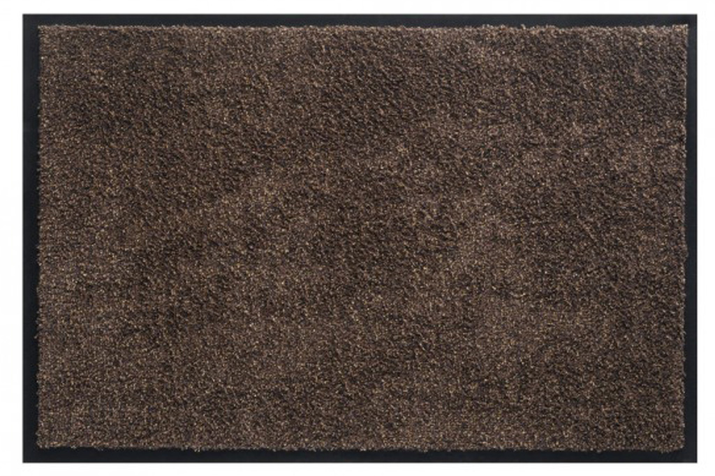 Wasbare schoonloopmat Brown 40x60 cm.