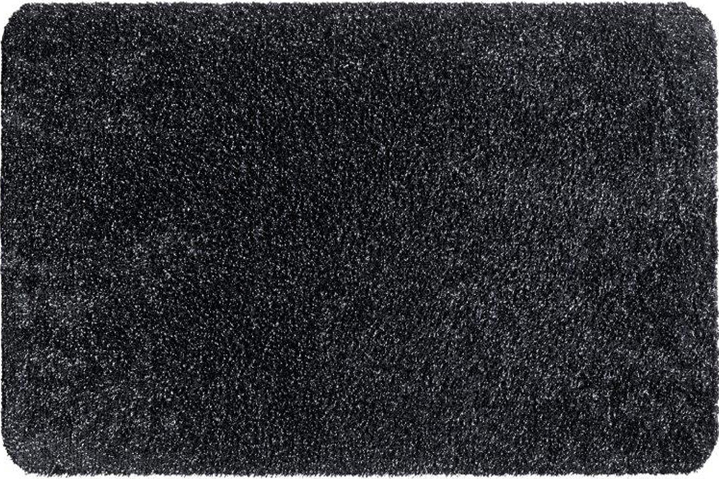 Wasbare droogloopmat Graphite  50x80 cm.