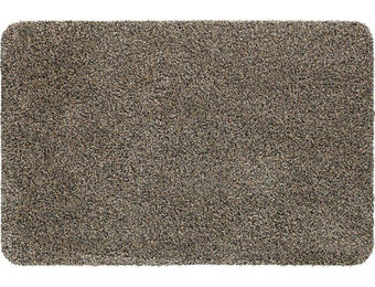 Wasbare droogloopmat Beige 60x100 cm.