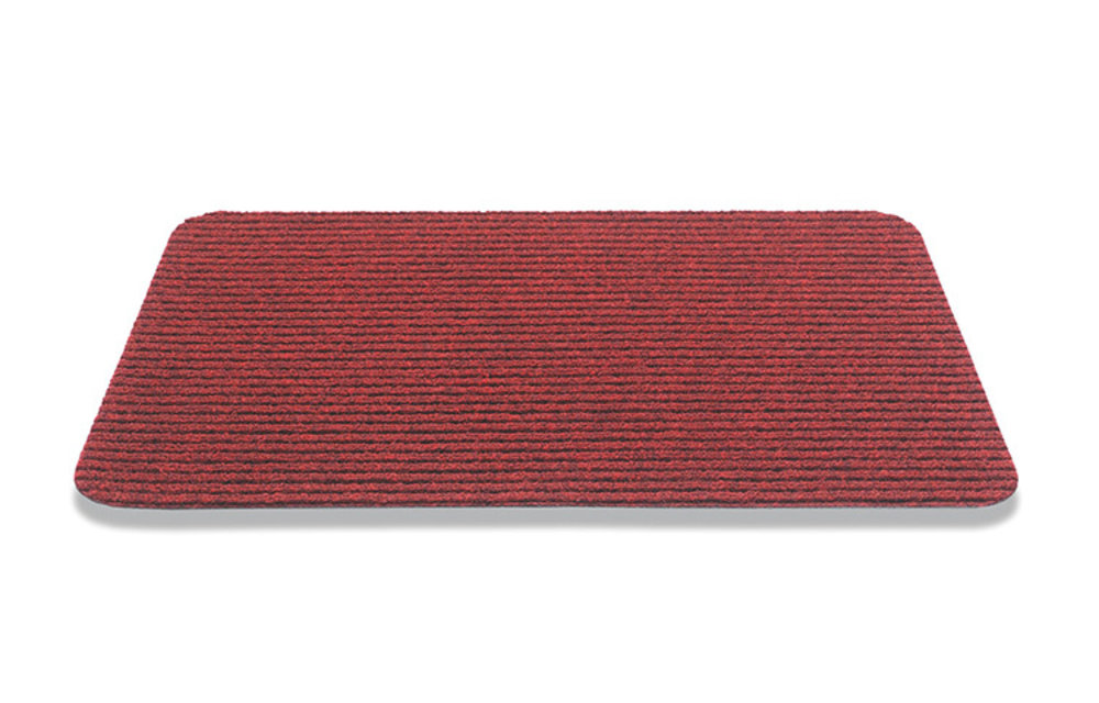Naaldvilt deurmat Renox - Rood 40 X 60 cm.
