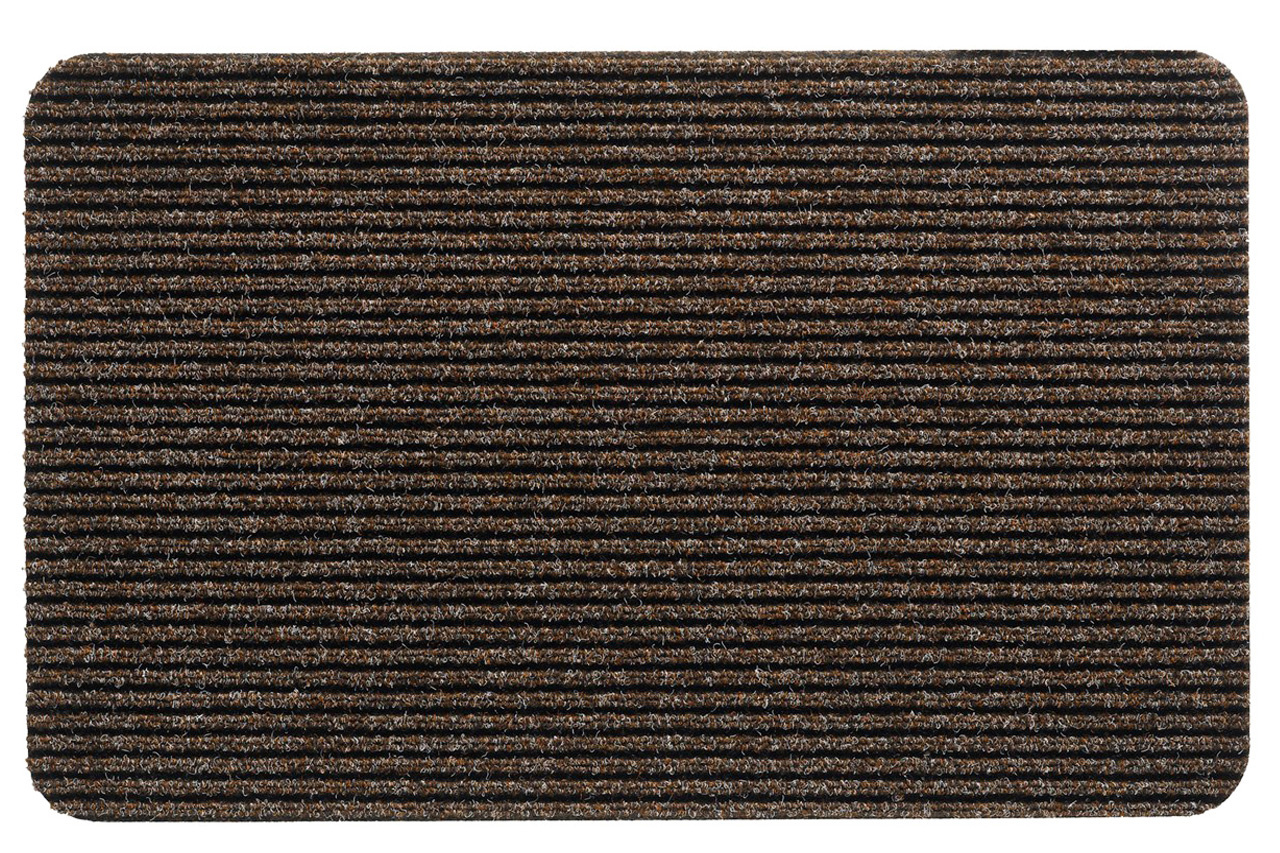 Naaldvilt deurmat Renox -  Bruin  40 X 60 cm.